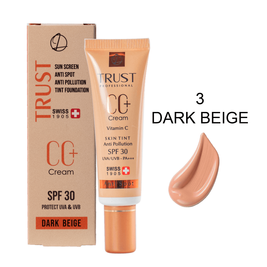 سی سی کرم پلاس تراست شماره 3 (بژ تیره)